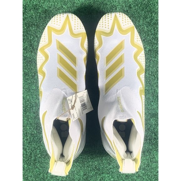 Adidas Freak Ultra 22‎ Football Cleats White Gold Metallic GX7979 Men\'s Size 9.5 main image 8